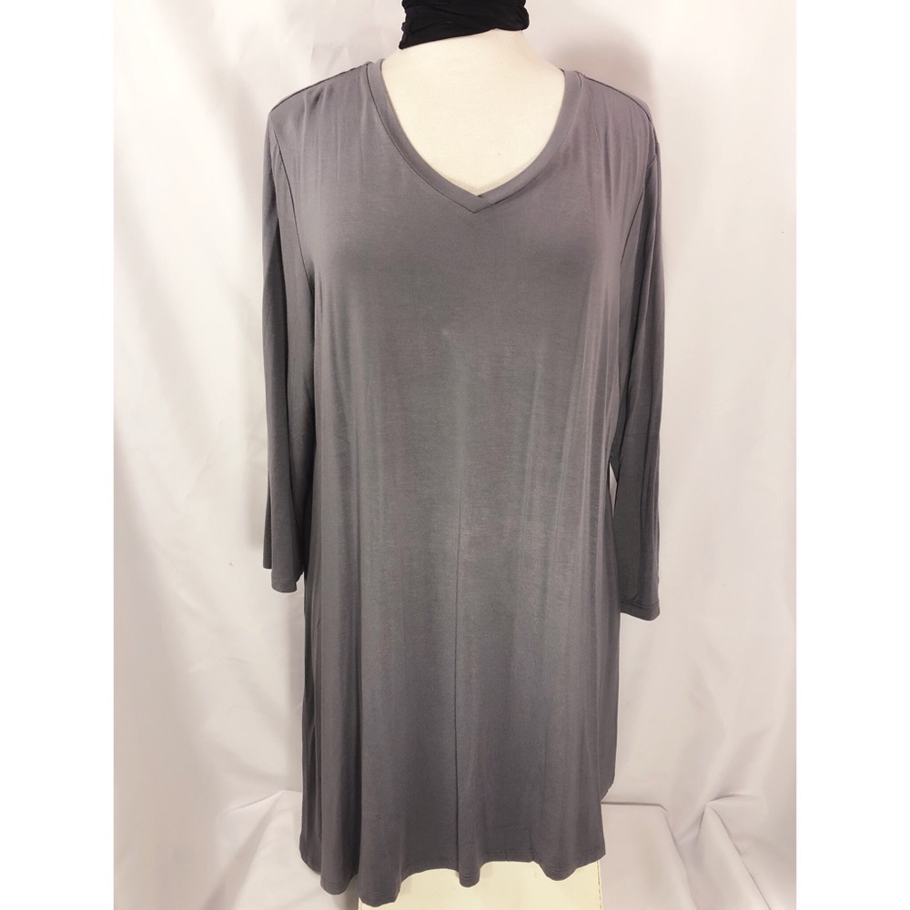 LOGO layers Long Sleeve Assymetrical Tunic Size XL